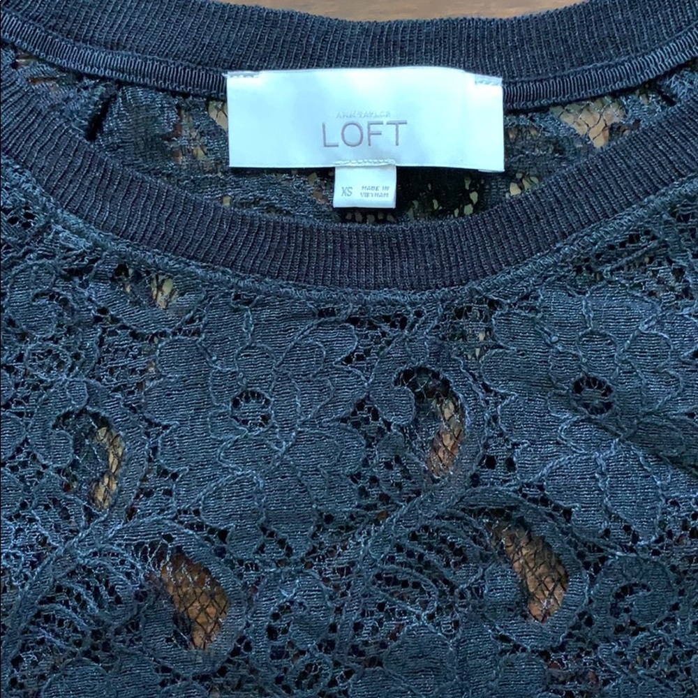 [ LOFT ] LACE TOP - Picture 5 of 9